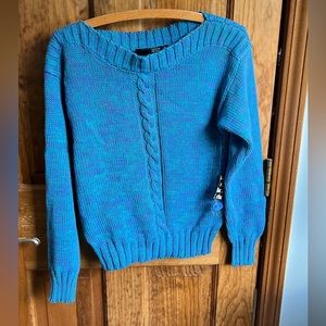 Vintage cable knit sweater
